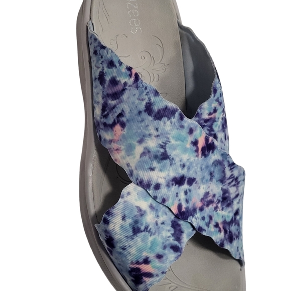 Bzees Women's Sahara Washable Slide Wedge Sandal Size 9(Medium) - Picture 5 of 9